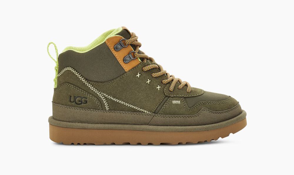 Ugg Sneaker Womens - Ugg Highland Hi Heritage Olive - 398QYSPER